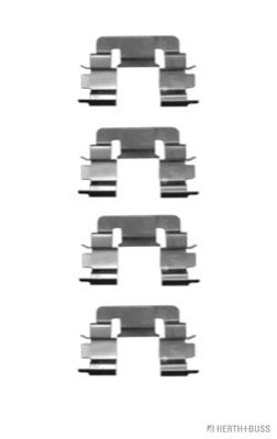 HERTH+BUSS JAKOPARTS Комплектующие, колодки дискового тормоза J3662015